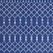 Homeroots 5 x 7 ft. Navy Blue & Ivory Berber Pattern Area Rug 385830 - alternate 5